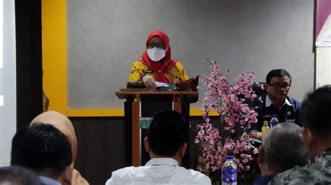 Wali Kota Bandar Lampung Eva Dwiana Buka Pelatihan Jurnalistik Mr O