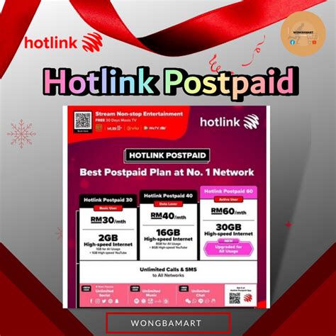 Hotlink Postpaid Plan New Number Mnp Kekal Guna Nombor Lama Shopee