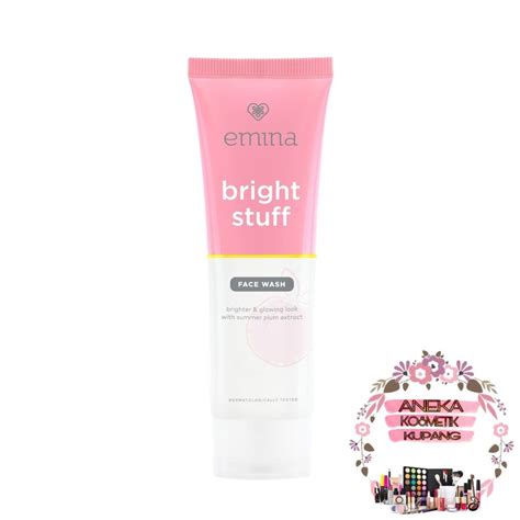 Jual Emina Bright Stuff Facial Wash Ml Shopee Indonesia