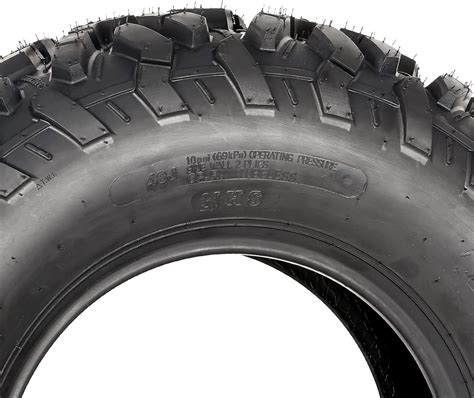 Set Of 2 25x8 12 ATV Tires 6Ply 25x8x12 205 80 12 All Terrain UTV