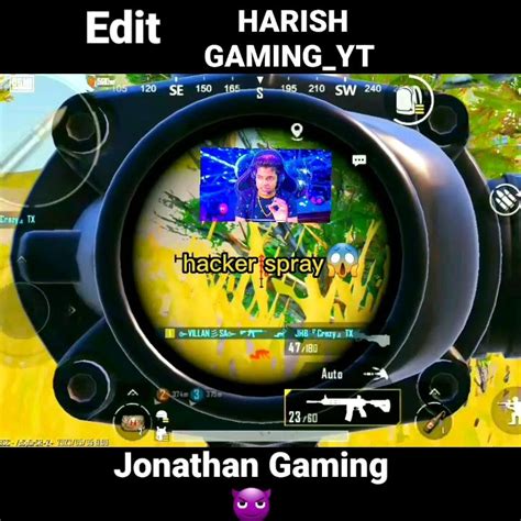 Jonathan Gaming Hacker Or Watt 😱 Only Headshot Hack Sprayshorts