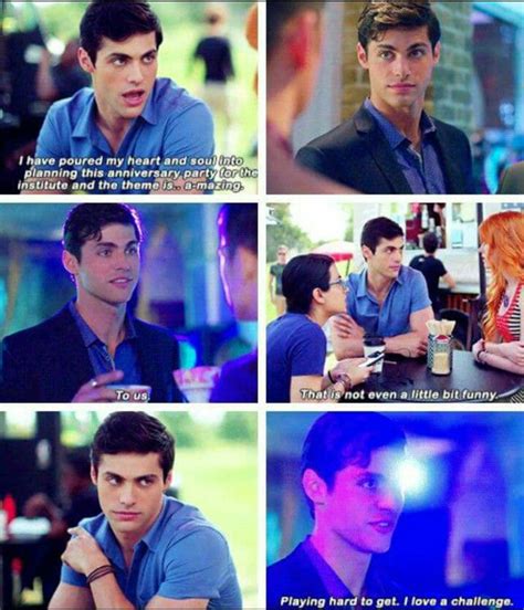 Alexander Gideon Lightwood In Rhe Alternate Dimension Shadowhunters Tmi