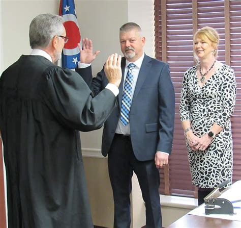 Donald Leggett II Sworn In As Commissioner The Carroll County Messenger