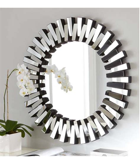 Glamour Glossy Decorative Wall Mirror: Buy Glamour Glossy Decorative ...