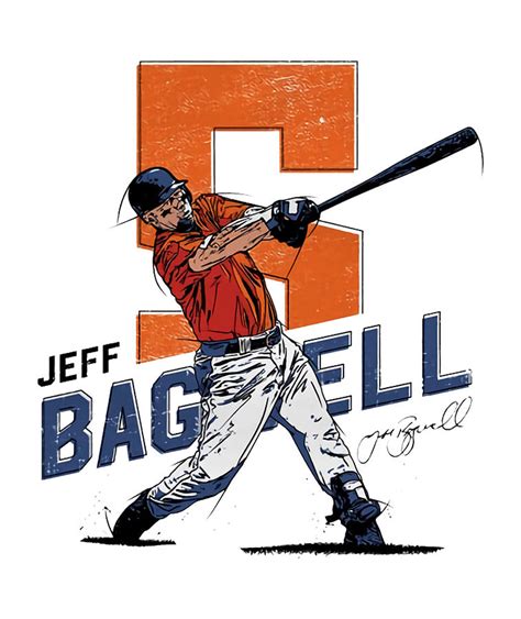 Jeff Bagwell Swing Digital Art By Kelvin Kent Fine Art America