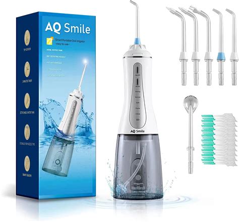 Hilo dental inalámbrico para limpieza de dientes irrigador oral dental