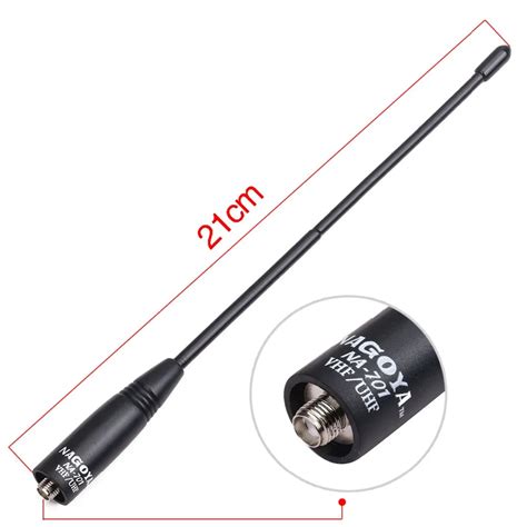 Nagoya Na 701 Sma Female Dual Band 144430mhz Flexible Soft Antenna Htscanner For Baofeng Tyt