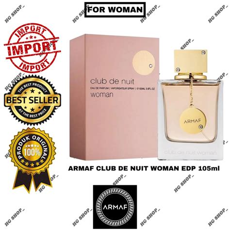 Armaf Club De Nuit Woman Edp 105ml Original Shopee Malaysia