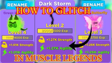 Steps To How To Glitch In Muscle Legends Youtube