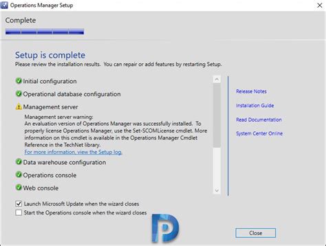 Install SCOM 2019 Operations Manager 2019