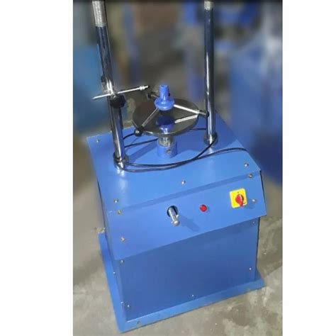 Blue Mild Steel California Bearing Ratio Test Apparatus For Use To