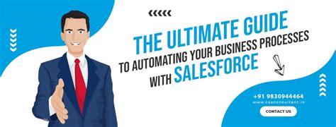 A Comprehensive Guide To Automating Your Business Processes With Salesforce