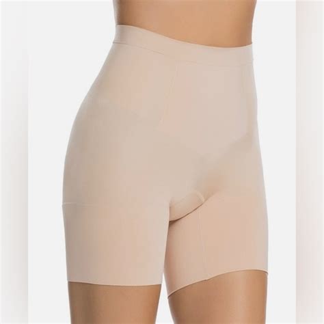 Spanx Intimates Sleepwear Spanx Midthigh Short Soft Nude Nwt Poshmark