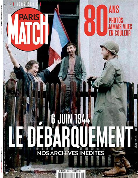 Paris Match Hors Série 80 ans du débarquement 2024 No 33