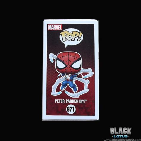 Funko Pop Marvel Spider Man Peter Parker Advanced Suit In Stock