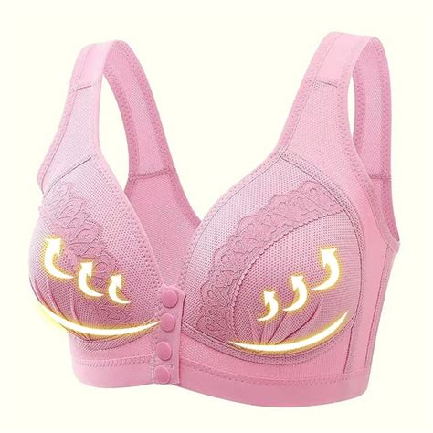 Naughtyhood Ladies Traceless Bra Comfortable No Steel Ring Breathable Gathering Bra Classic