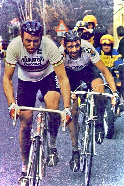 Mur De Huy 1985 Joop Zoetemelk Devant Laurent Fignon Artofit