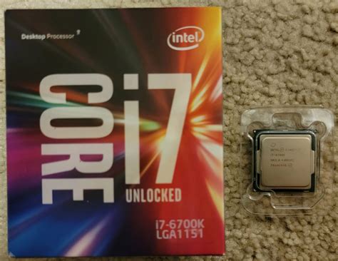 Intel Core I7 6700K LGA 1151 Quad Core Processor With Original Box Jawa