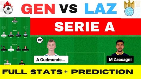 GEN Vs LAZ GEN Vs LAZ Dream11 Prediction GEN Vs LAZ Dream11 Team