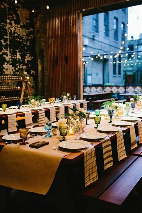 Modern Restaurant Weddings And Decor Ideas - Weddbook