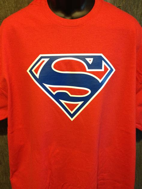 Superman Logo Variant Red Alternate-Color Superman Logo Tshirt – TshirtNow