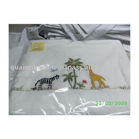 Custom Embroidery Flower Garden Bedding Set Cotton Sateen High Quality