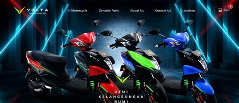 Harga Motor Listrik Volta 401 Reguler Yang Dapat Subsidi Pemerintah