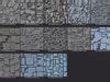 Seamless Sci Fi Panel Surfaces Deep Shadows Texture Cgtrader