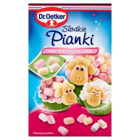 OUTLET Dr Oetker Słodkie pianki mini Marshmallows 30 g 14960859005