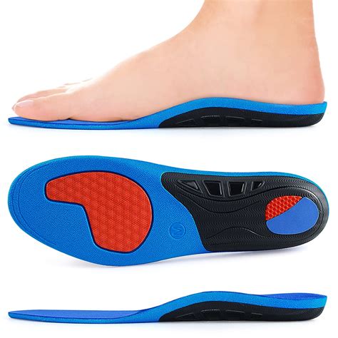 DACAT Work Insoles Gel Boot Insoles For Work Plantar Fasciitis