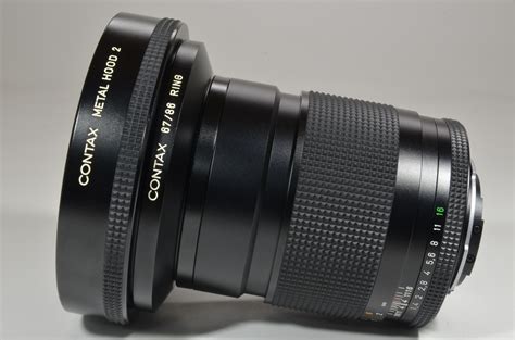 CONTAX Carl Zeiss Distagon T 35mm F1 4 MMJ With Metal Hood SuperB