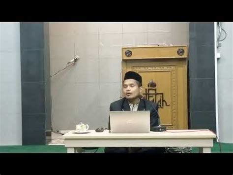 Live Kajian Kitab Madarijus Salikin Bersama Ust Kholid MA Di Masjid