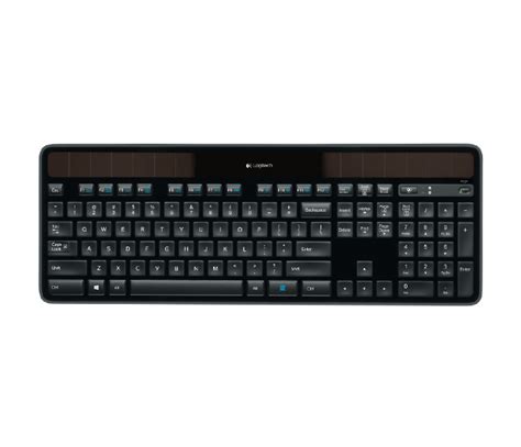 Logitech K750 Solar Wireless Keyboard with Power Monitor App