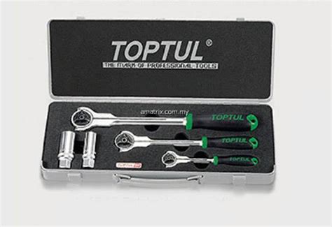 Toptul GCAD0501 5pcs Ratchet Handle Set