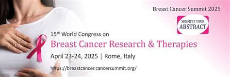 Breast Cancer Conferences Breast Cancer Summit 2025 Italy