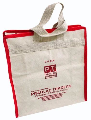 Handled White Printed Cotton Tote Bag Capacity Kg At Rs Piece