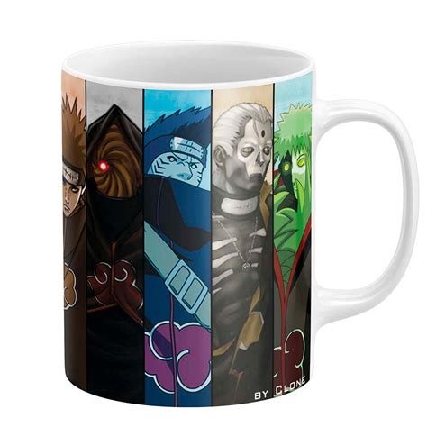 Caneca Personalizada Membros Akatsuki Shopee Brasil