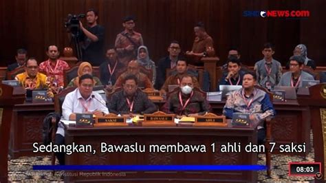 Giliran Kpu Dan Bawaslu Hadirkan Saksi Dan Ahli Di Sidang Sengketa