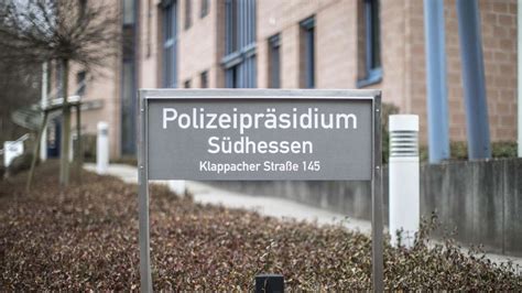 S Dhessen Neuer Fall Von Rechtsextremimus Bei Der Polizei