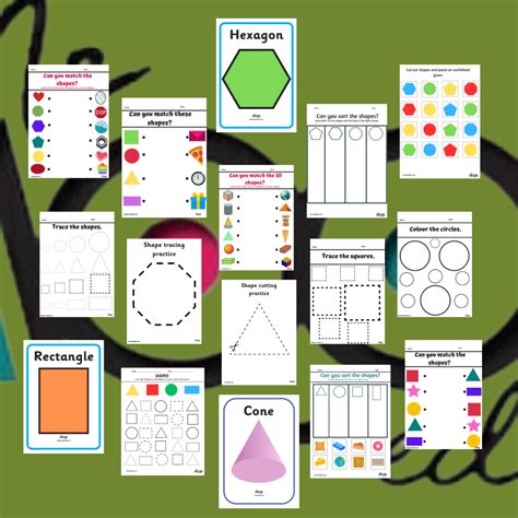 Prek Math Shapes Activity Pack Made By Teachers