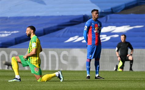 Wilfried Zaha Crystal Palace Star Explains Reason For Not Kneeling Before West Brom Game The