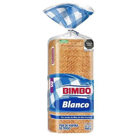 Pan Blanco Bimbo 460 G Walmart