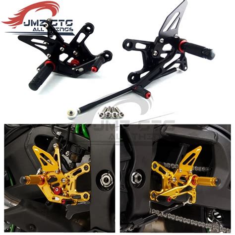 Motorcycle Cnc Adjustable Rear Set Rearsets Footrest Foot Rest For