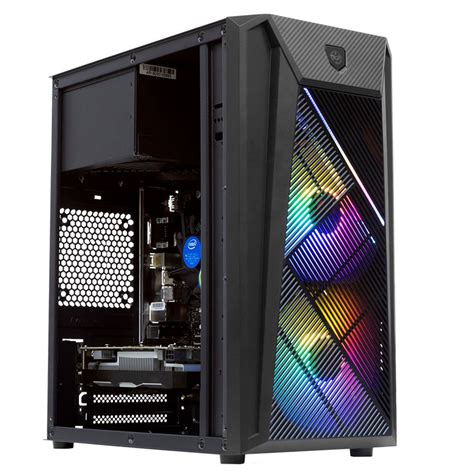 Computador Mancer Gamer Bonnacon II Intel I5 3470 Radeon RX 550 4GB