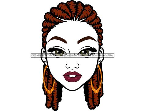 Afro Woman Dreadlocks Haarschmuck Bambus Ohrringe Ebenholz Etsy De