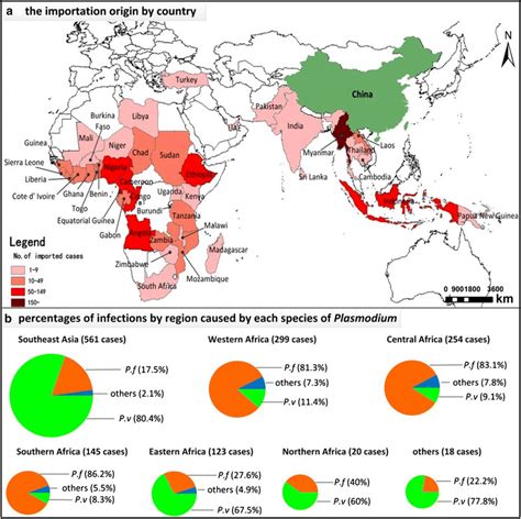 The Geographic Location Of Importation Origin By Country And The