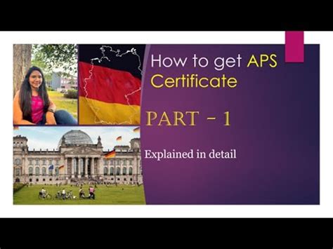 Aps Certificate Requirements And Application Process Part How To