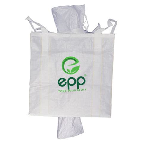 Epp Jumbo Fibc Bag With Filling Spout And Discharge Bottom