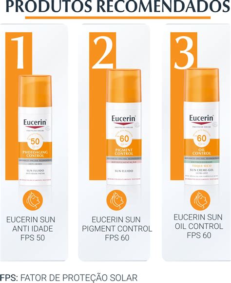 Protetor Solar Eucerin Sun Oil Control Tinted 70 Beleza Na Web