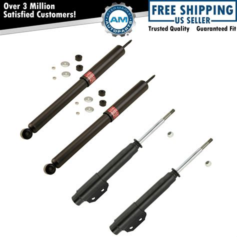 Kyb Excel G Front And Rear Shock Strut Lh Rh Set Of 4 For 87 93 Mustang